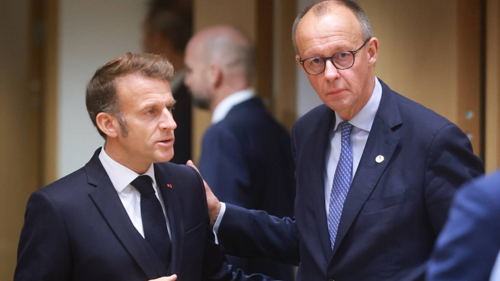 Макрон и Мерц